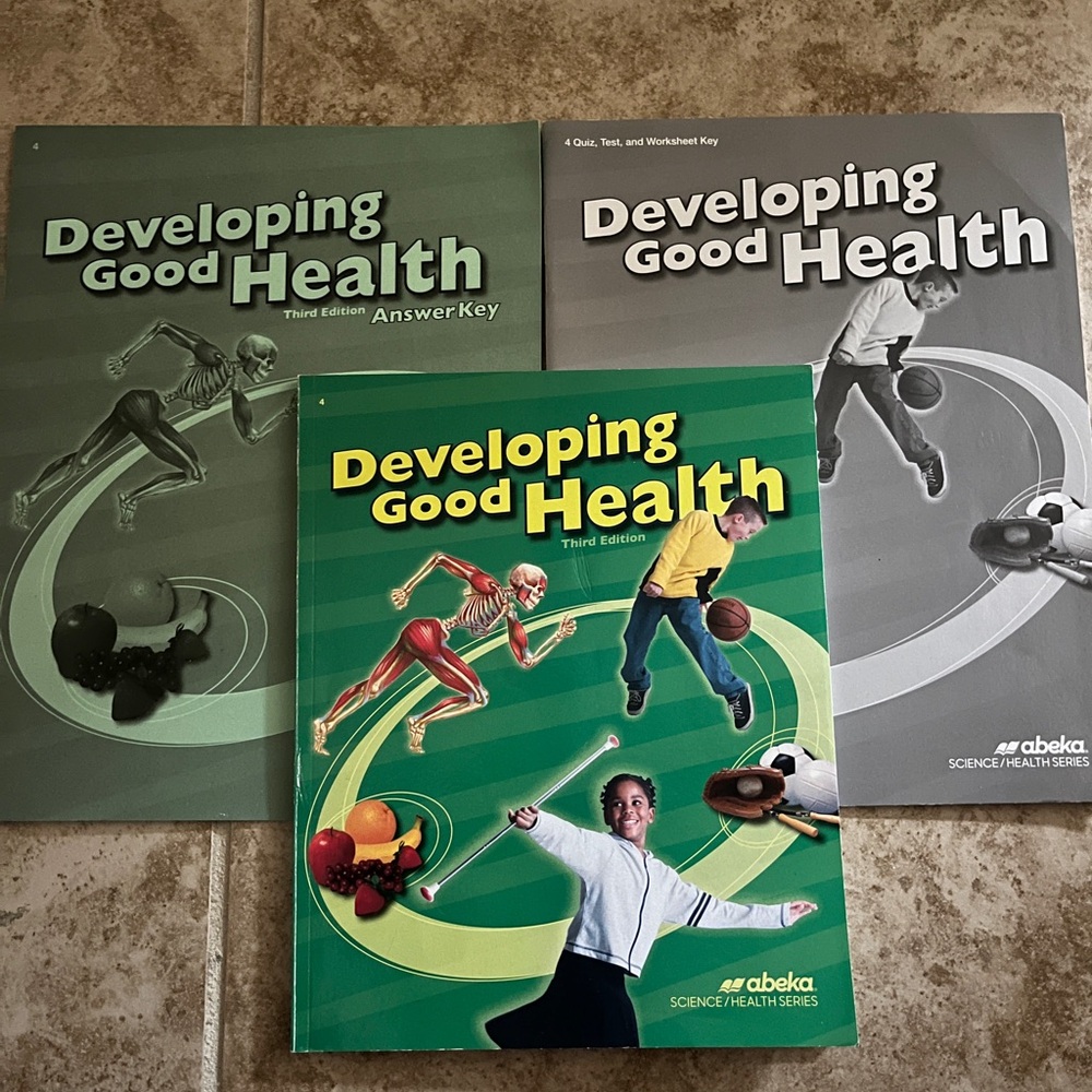 4th Grade Abeka Health Book Bundle